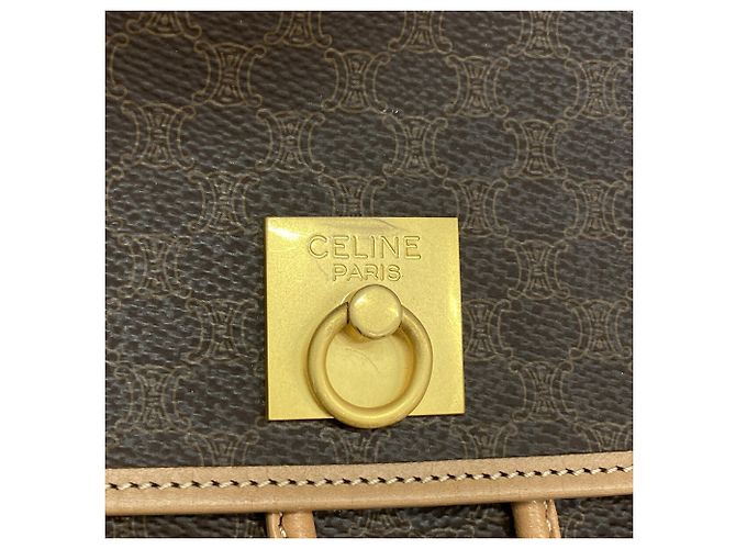 Céline Celine Macadam Brown Rucksack - Ansicht 13