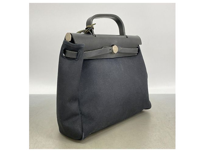 Hermès Hermes Herbag PM Toile Officier Handtasche - Ansicht 2