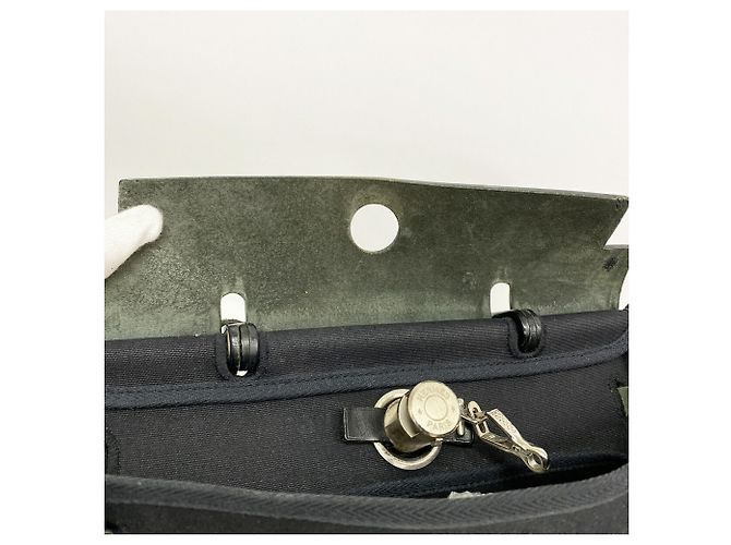 Hermès Hermes Herbag PM Toile Officier Handtasche - Ansicht 7