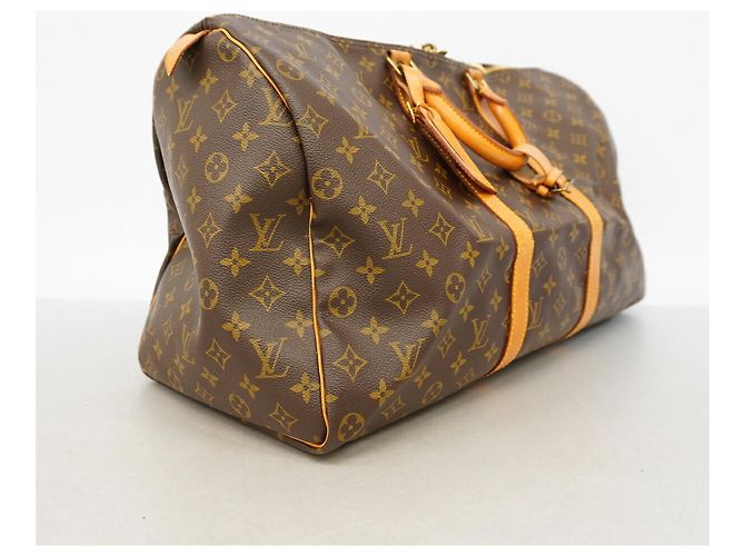 Louis Vuitton Boston Monogram Keepall 50 Bag - view 2