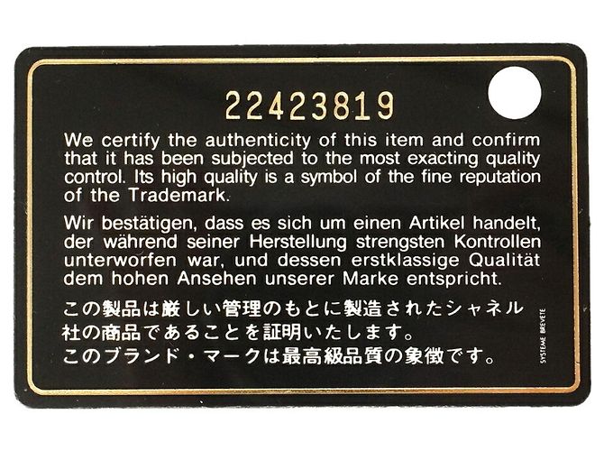 Chanel Schultertasche Blau - Ansicht 10