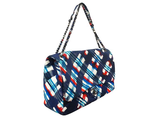 Chanel Schultertasche Blau - Ansicht 2