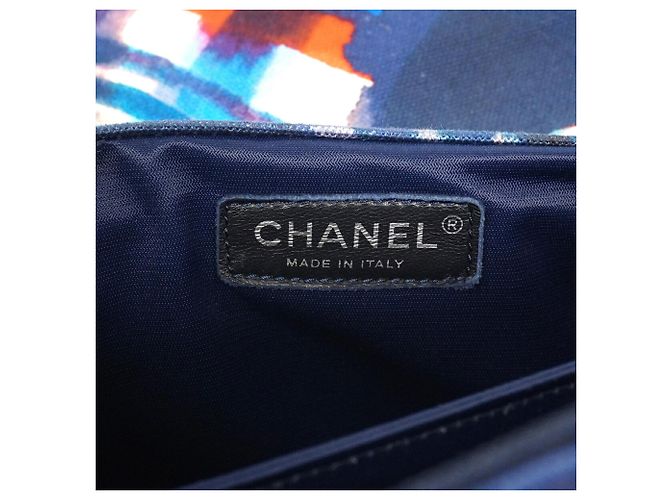 Chanel Schultertasche Blau - Ansicht 5