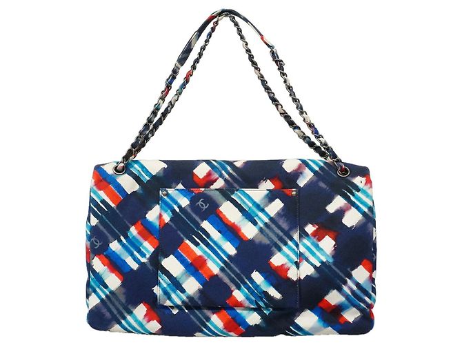 Chanel Schultertasche Blau - Ansicht 9