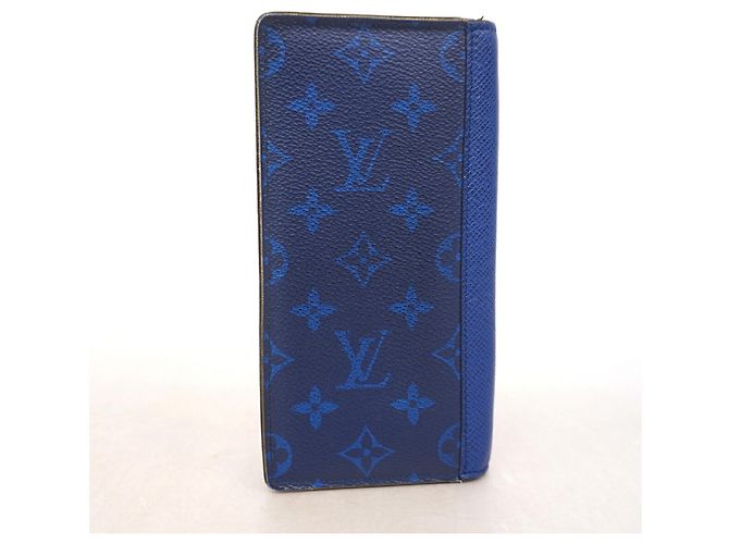 Louis Vuitton Taigarama Portefeuille Brazza Long Wallet - vista 7