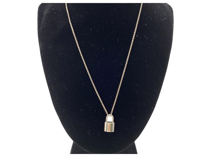 Colar com pingente Louis Vuitton Silver Lockit Learn - vista 7