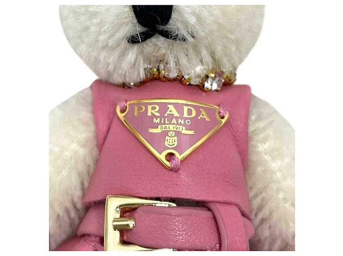 Borsa Prada Charm Teddy Bag - vista 6