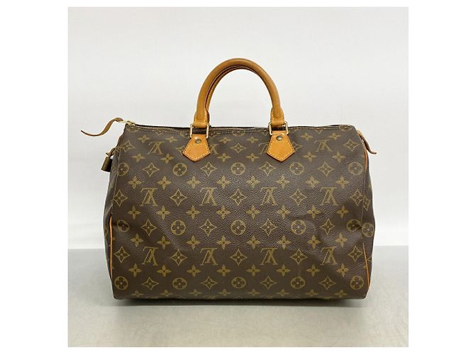 Sac à main Louis Vuitton Monogram Speedy 35 - vue 11