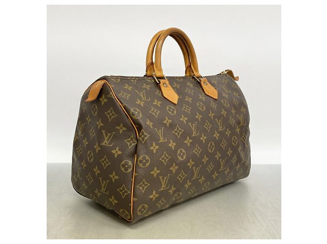 Sac à main Louis Vuitton Monogram Speedy 35 - vue 2