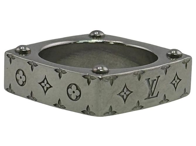 Louis Vuitton Bague Monogram Bold Metal Ring - vista 2