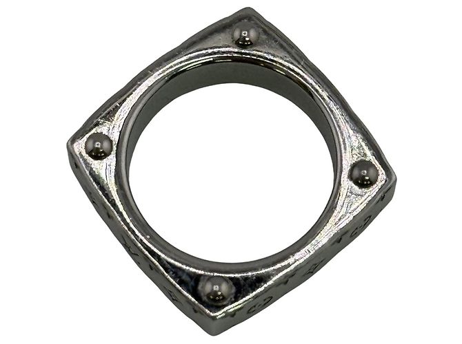 Louis Vuitton Bague Monogram Bold Metal Ring - vista 4