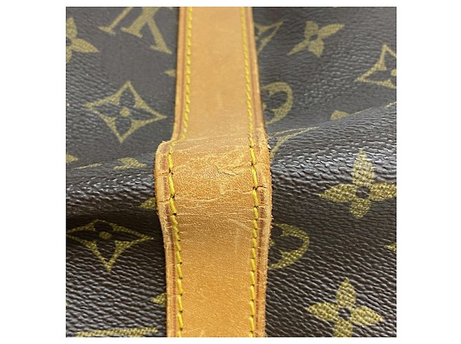 Keepall Borsa Boston Louis Vuitton Marrone - vista 7