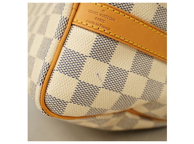 Borsa Louis Vuitton Damier Azur Speedy Bandoulière 25 - vista 10