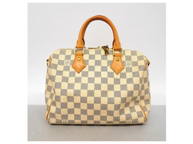 Borsa Louis Vuitton Damier Azur Speedy Bandoulière 25 - vista 12