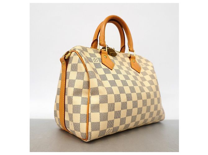 Borsa Louis Vuitton Damier Azur Speedy Bandoulière 25 - vista 2