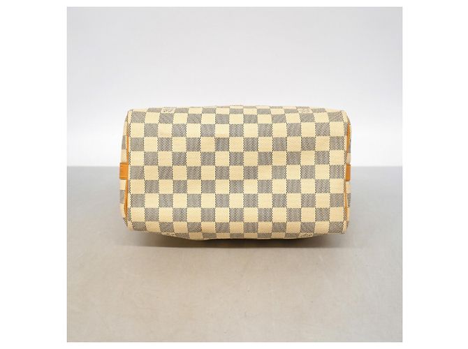 Borsa Louis Vuitton Damier Azur Speedy Bandoulière 25 - vista 3