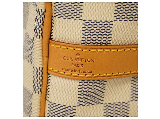 Borsa Louis Vuitton Damier Azur Speedy Bandoulière 25 - vista 5