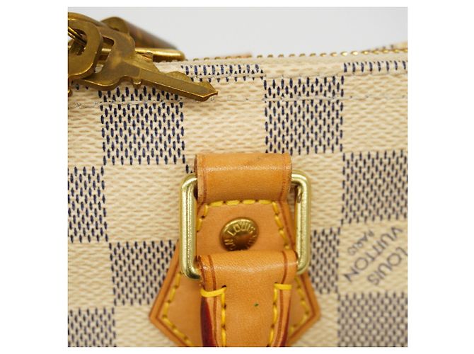 Borsa Louis Vuitton Damier Azur Speedy Bandoulière 25 - vista 8