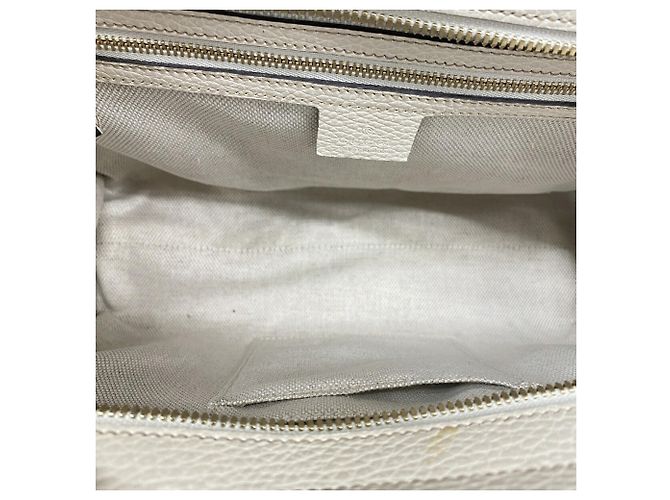 Bolsa Gucci Soho em couro marfim - vista 4