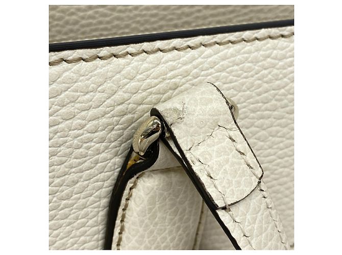 Bolsa Gucci Soho em couro marfim - vista 8