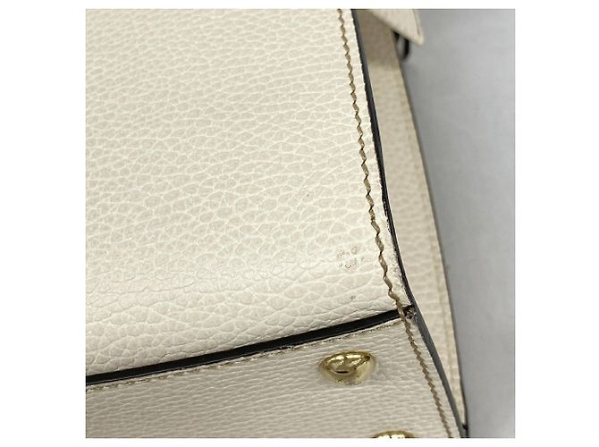 Bolsa Gucci Soho em couro marfim - vista 9
