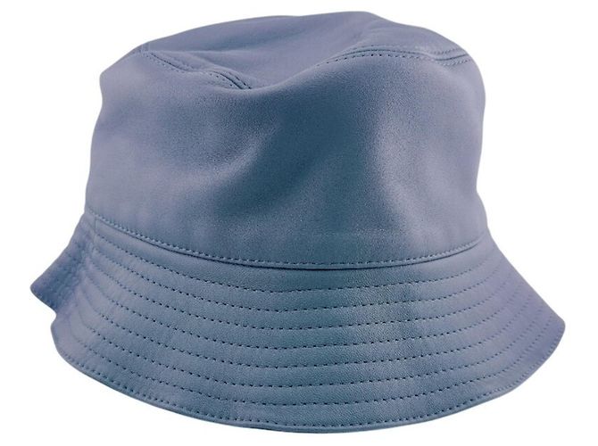 Chapéu Bucket em couro Anagram Loewe - vista 2