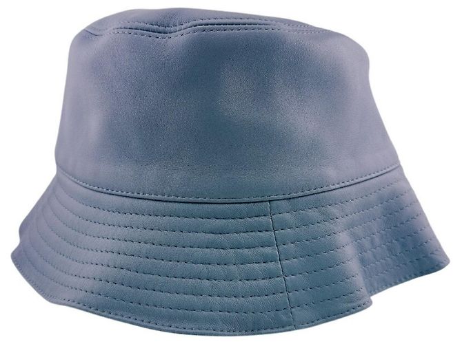 Chapéu Bucket em couro Anagram Loewe - vista 6