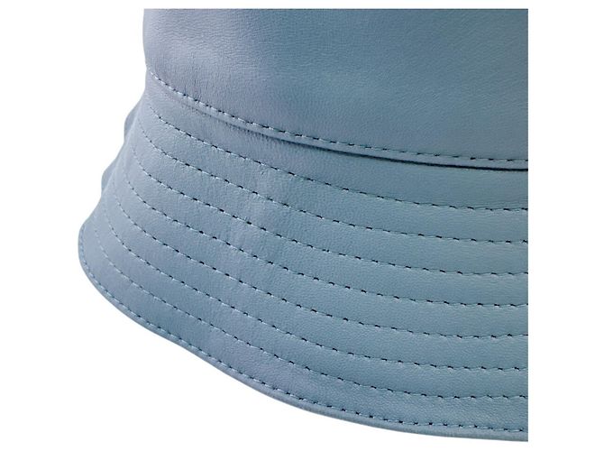 Chapéu Bucket em couro Anagram Loewe - vista 7