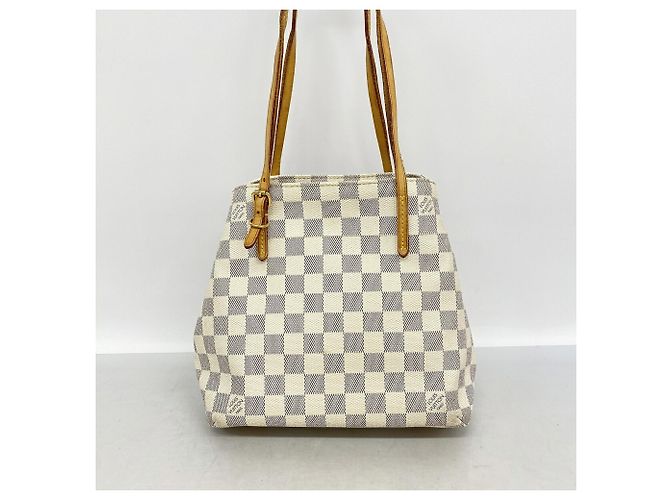 Borsa a tracolla Louis Vuitton Damier Azur Cabas PM - vista 10