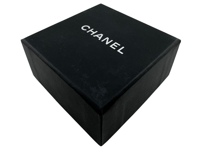Brincos de pressão Chanel Silver Leaf - vista 13