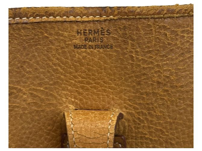 Hermès Bolsa de ombro Hermes Evelyne 1PM em couro marrom - vista 10