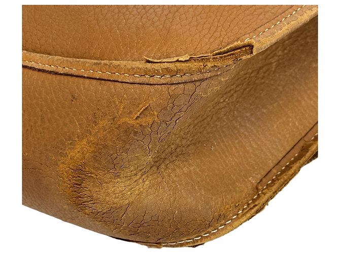 Hermès Bolsa de ombro Hermes Evelyne 1PM em couro marrom - vista 4