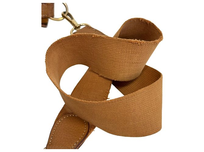 Hermès Bolsa de ombro Hermes Evelyne 1PM em couro marrom - vista 6