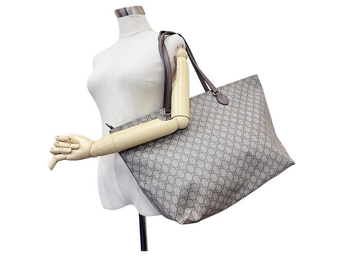 Gucci GG Supreme Brown Tote Bag - Ansicht 11