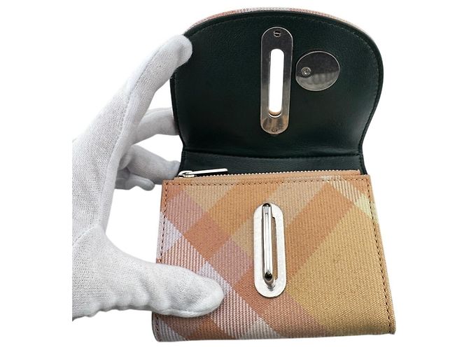 Cartera bi-fold Burberry Rocking Horse de lona - vista 5