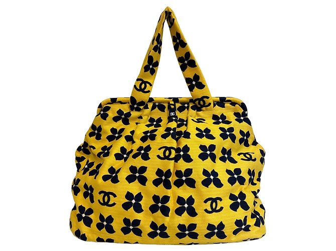 Bolso Chanel Coco Mark Flower Canvas - vista 2