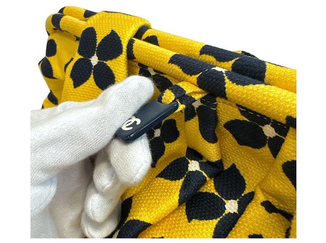 Bolso Chanel Coco Mark Flower Canvas - vista 6