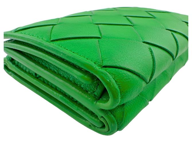 Cartera tri-fold Intrecciato Bottega Veneta - vista 4