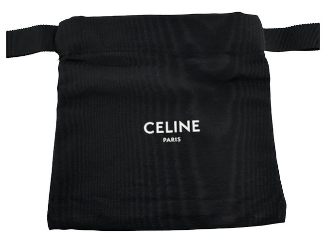 Céline Carteira bi-fold em couro granulado Celine - vista 10