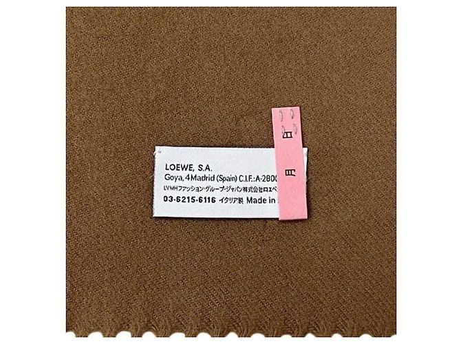 Estola de cachemira Loewe en marrón - vista 6