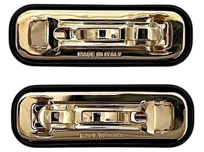 Set di fermagli per capelli Miu Miu Black Barrette Hairpin Set - vista 2