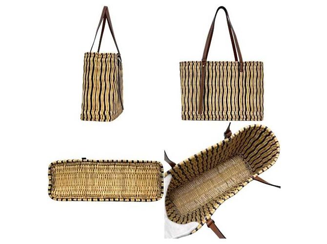 Borsa Tote Loewe Square Basket Anagram - vista 2