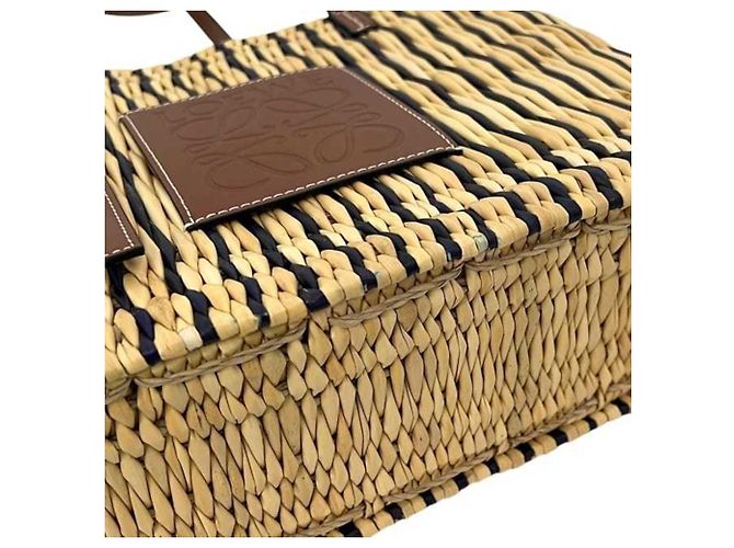 Borsa Tote Loewe Square Basket Anagram - vista 8