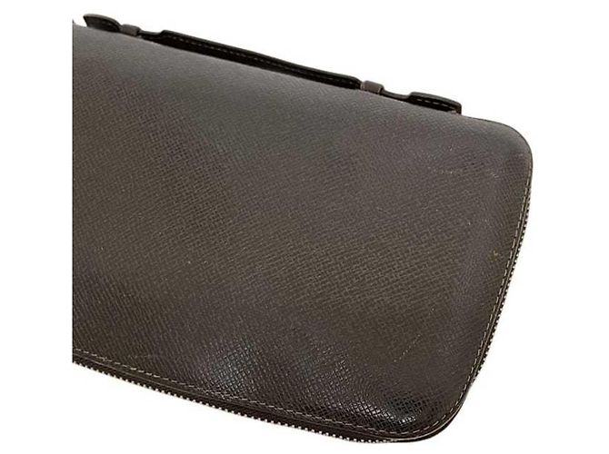 Portafoglio lungo Louis Vuitton in Grizzly Brown - vista 10