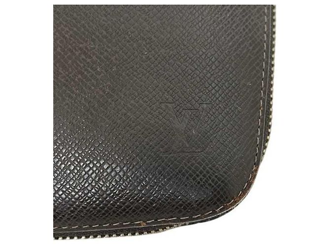 Portafoglio lungo Louis Vuitton in Grizzly Brown - vista 9