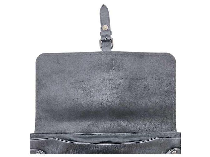 Sac bandoulière en cuir Coach Hudson - vue 3