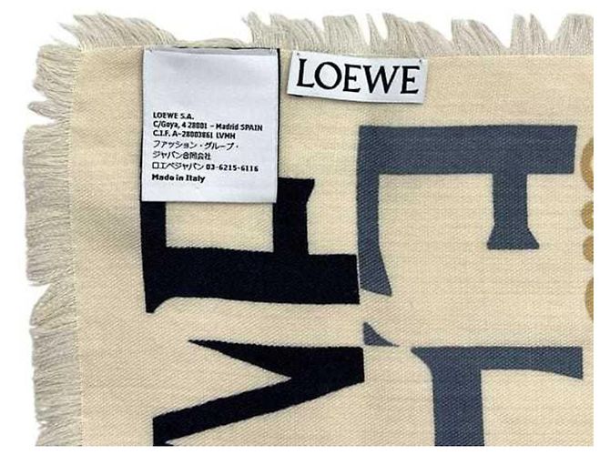 Loewe Multitone Anagram Scarf - view 5