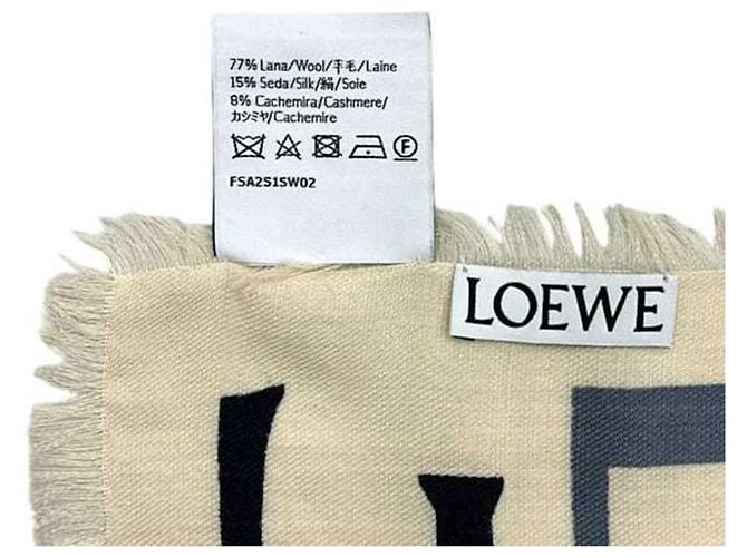 Loewe Multitone Anagram Scarf - view 6