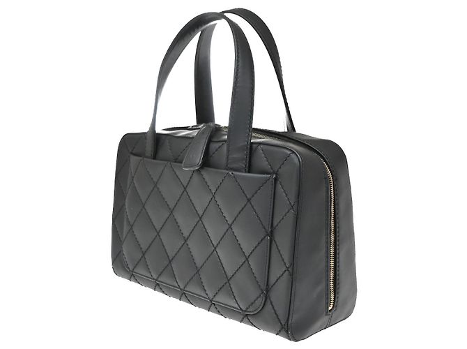 Borsa Chanel Wild Stitch in vitello matelassé - vista 4