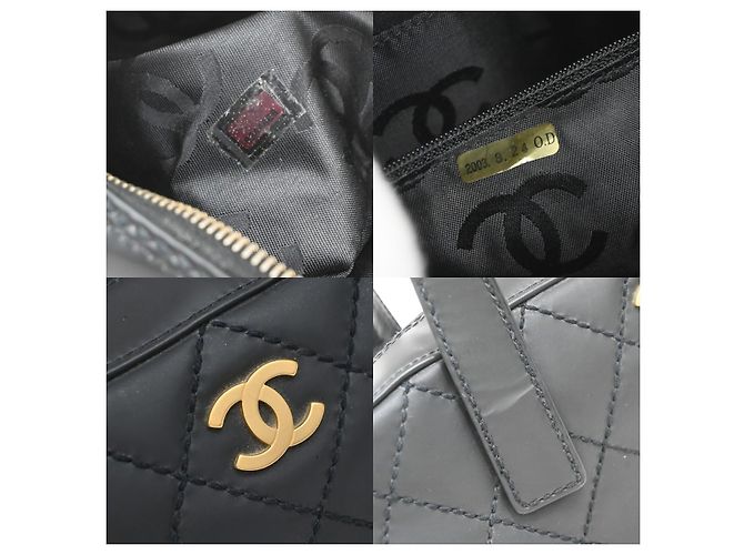 Borsa Chanel Wild Stitch in vitello matelassé - vista 7